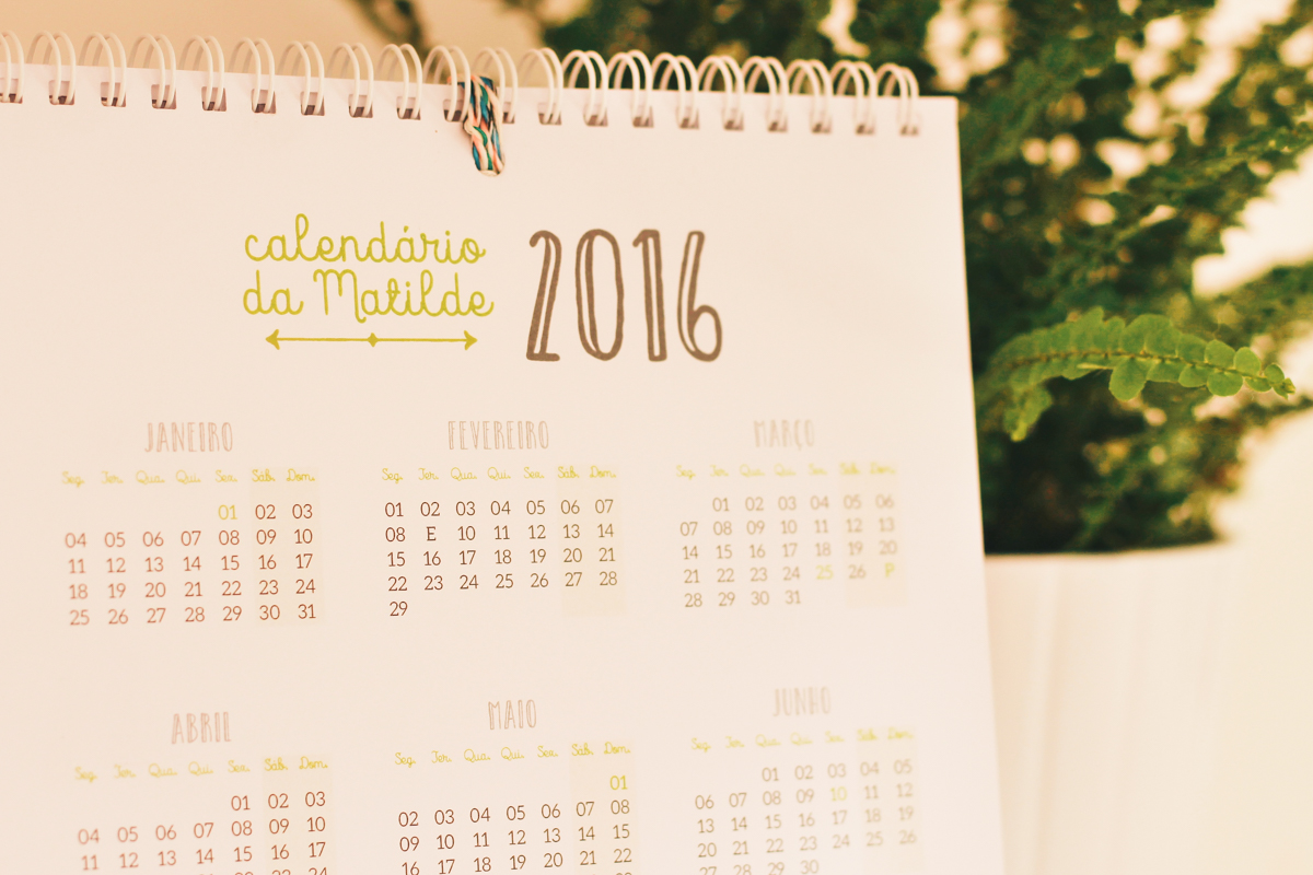 Yellow Savages Prendas de Natal Calendarios